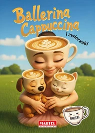 Kolorowanka z Naklejkami BALLERINA CAPPUCCINA i Zwierzaki Martel