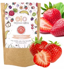 OtoLandia Tęczowy ogród Owoce liofilizowane Truskawka 40 g