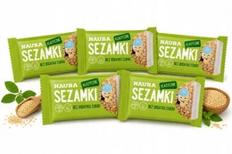 Naura sezamki bez cukru bez glutenu 27g x5