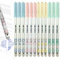 12x Długopis Wymazywalny Żelowy Niebieski 0,7mm ZWIERZAKI Kidea