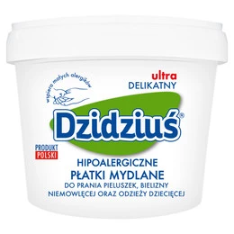 DZIDZIUŚ Hipoalergiczne Płatki Mydlane Do Prania 400g