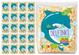 Chrupki Kukurydziano Jaglane Delfinki BIO 80g GRANEX x21