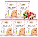 FRANK&OLI Ciastko Proteinowe ŻURAWINA WANILIA Wegan 50g x5