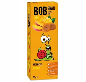 Przekąska Mango Bez Dodatku Cukrów 30g BOB SNAIL