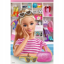 Puzzle 100 Poznaj Barbie – Trefl