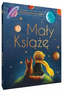 Mały Książę Kolorowe Strony Wydanie Ekskluzywne Złote Litery SBM (TW)
