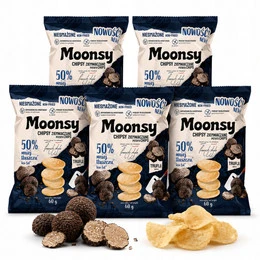 Chipsy ziemniaczane trufla 60g bez glutenu x5