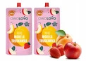 OWOLOVO Mus Owocowy 100% JABŁKO MORELA TRUSKAWKA Bez Dodatku Cukru 300g x2