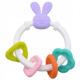 Gryzak dla Niemowląt SILIKONOWY Sensoryczne Zabawki Montessori BOCIOLAND