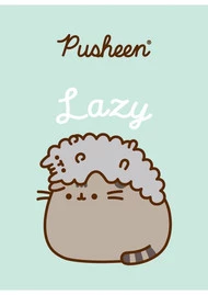 PUSHEEN Zeszyt Szkolny A4 32k KRATKA Kotek Kot St. Majewski