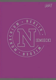 Zeszyt Szkolny A5 60k Kratka JĘZYK NIEMIECKI Ze Ściągą Unipap
