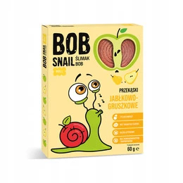 Przekąska Jabłko Gruszka Bez Cukrów 60g BOB SNAIL