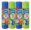 4x Klej w Sztyfcie Szkolny Biurowy Mocny Zmywalny Bezbarwny 15g Bambino