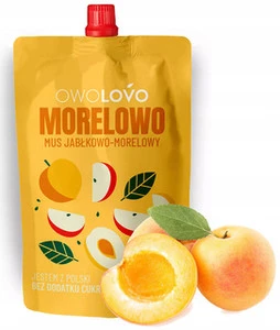 Mus Jabłkowo-Morelowy OwoLovo