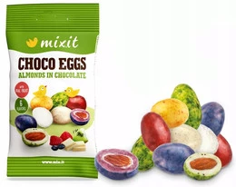 Wielkanocne Jajeczka Mix.it z migdałami w białej czekoladzie 65g