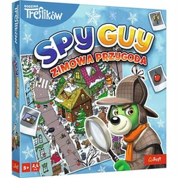 Gra Planszowa Spy Guy ZIMOWA PRZYGODA Rodzina Treflików Prezent 5+ Trefl