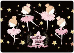 Podkładka Laminowana BALETNICA Balet Na Biurko Derform PLABL12