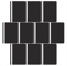 Skoroszyt Plastikowy PP A4 Bantex Miękki CZARNY x10