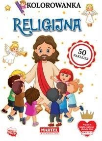 Kolorowanka Religijna z naklejkami