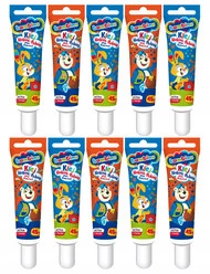 10x Klej Biały Hokus Pokus w Tubie 45g Bambino