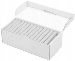 Plastelina Szkolna Biała 1KG Dla Dzieci Plastyka Szkoła W Pudełku Mona