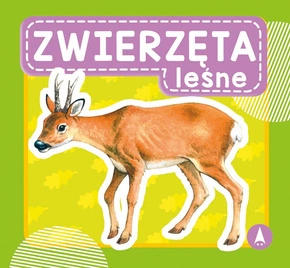 Książeczka Harmonijka Zwierzęta Leśne Obrazkowa Poznawanie 1+ Skrzat