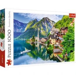 Puzzle 1000 elementów. Hallstatt, Austria Trefl
