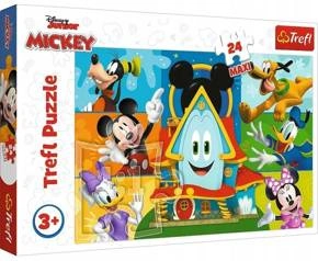 Trefl Puzzle 24 Maxi Myszka Mickey i przyjaciele 14351