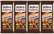 4x Zdrowy Fit Baton CZEKOLADA Orzeszki Bez Cukru Dobra Kaloria