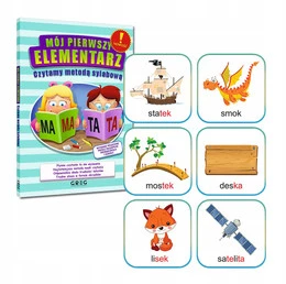 Mój Pierwszy Elementarz Czytanie Metodą Sylabową Czytanie Sylabami Greg