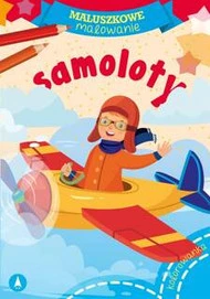 Kolorowanka Maluszkowe Malowanie Samoloty 2+ Skrzat