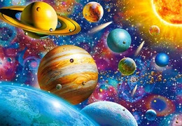 Puzzle Układ Słoneczny 100 el. – Castorland