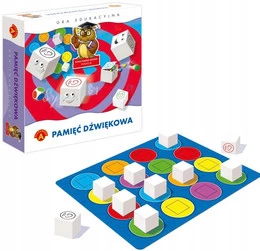 Pamięć Dźwiękowa Gra Pamięciowa Sowa Mądra Głowa 5+ Alexander 0364