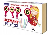 Gra Dydaktyczna Liczmany i Patyczki Nauka Liczenia 5+ Adamigo