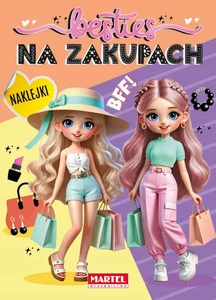 Kolorowanka z Naklejkami Besties Na ZAKUPACH Martel