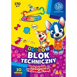 Paper block ASTRINO ASTRA A4 10 sheets 170g – Astra