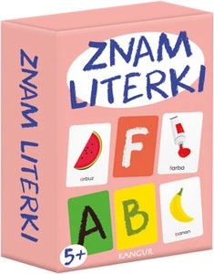 Znam Literki Mini - karty edukacyjne do nauki alfabetu 5+
