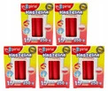 Plastelina CZERWONA Komplet 15 Lasek Szkolna Plastyczna 250g Inspiria x5