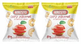 Chipsy jabłkowe KRESTO 2x40g