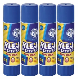 4x Astra Klej w sztyfcie 21g