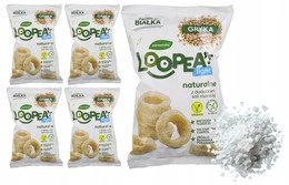 Chrupki z Gryki z Dodatkiem SOLI MORSKIEJ Loopea's 42g x5