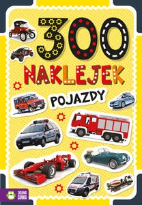 300 Naklejek Pojazdy – Album z Naklejkami Zielona Sowa