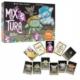 Mix Tura Gra Karciana Dla Dzieci Młodzieży i Dorosłych 8+ Muduko