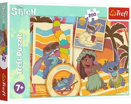 Puzzle 200 Układanka DISNEY Stitch Muzyczny Świat Lilo & Stitch 7+ Trefl