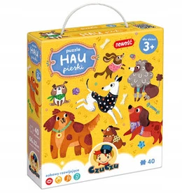 Puzzle Hau Pieski CzuCzu 40 el.