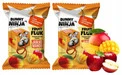 BUNNY NINJA Przekąska Owocowa JABŁKO MANGO Fruit Fluk 15g x2