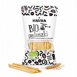 Paluszki Orkiszowe Pełnoziarniste BIO 45g NAURA chrupiące ekologiczne