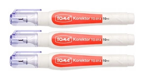 Korektor w Pisaku TOMA 10ml Metalowa Końcówka x3