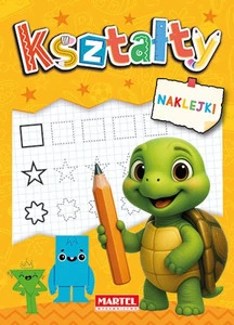 Kolorowanka z Naklejkami Edu KSZTAŁTY Martel