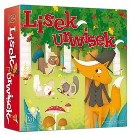 Lisek Urwisek - gra planszowa dla dzieci 5+